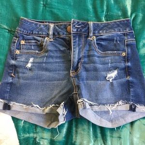 American eagle jean shorts